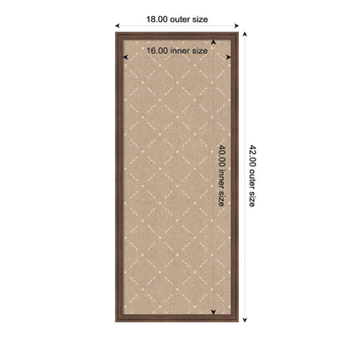 Pinboard Beige Lattice Pattern