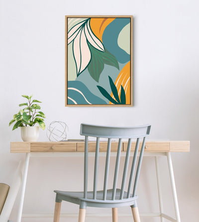 Sylvie Mexico City Morning Framed Canvas by kateandlaurel - product image 7 for Resin Society