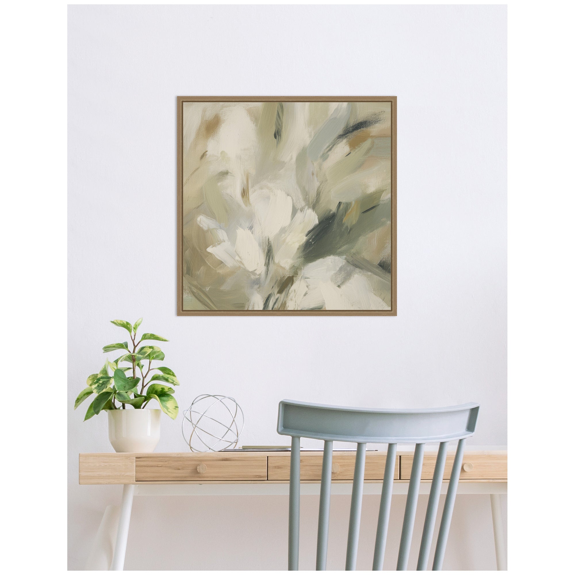 Olive Bloom No.
1 by Amy Lighthall Framed Canvas Wall Art Print