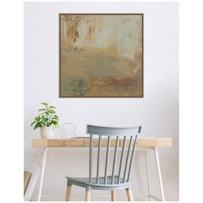 Sage Horizon No.
3 by Amy Lighthall Framed Canvas Wall Art Print