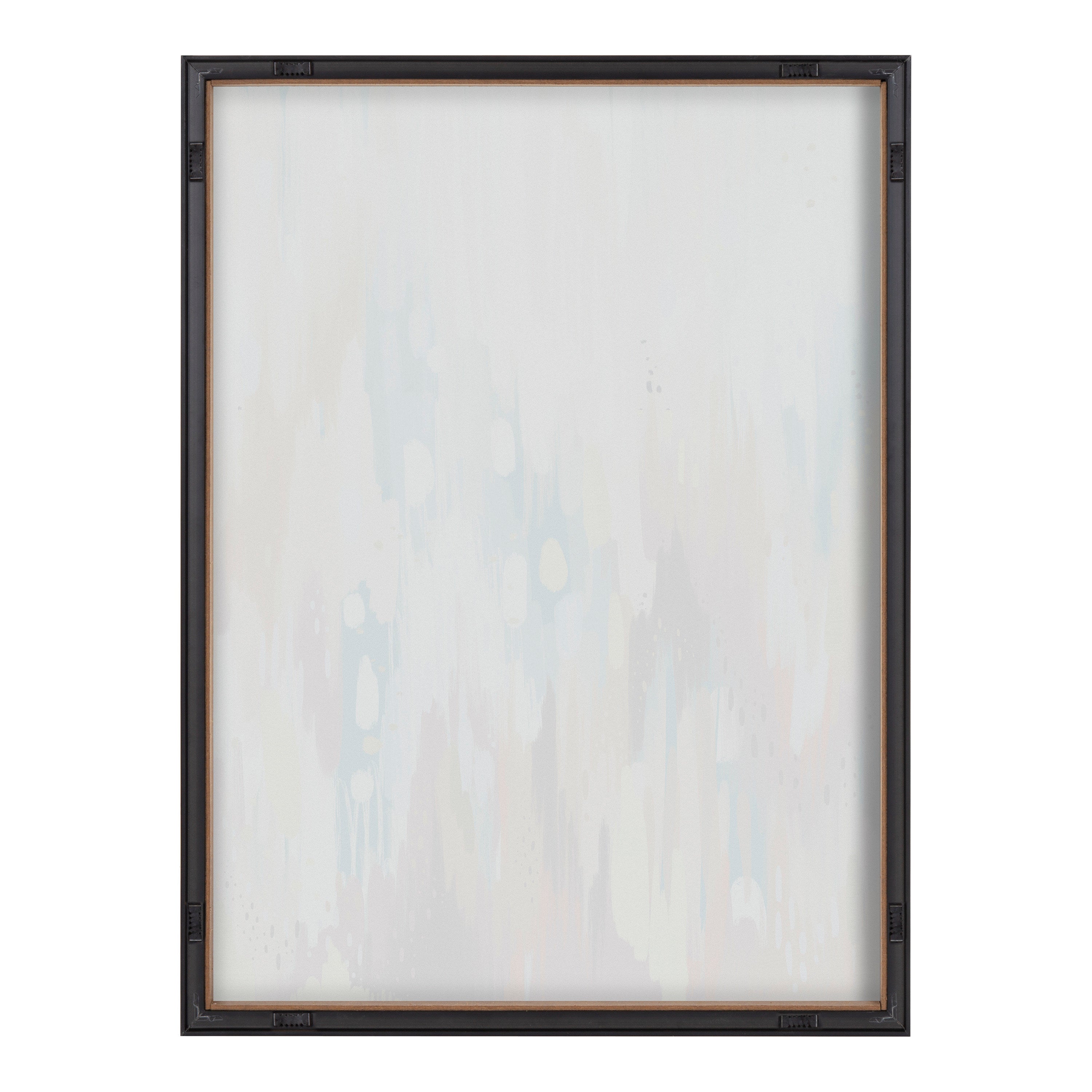 Blake Brushstroke 133 Framed Printed Glass