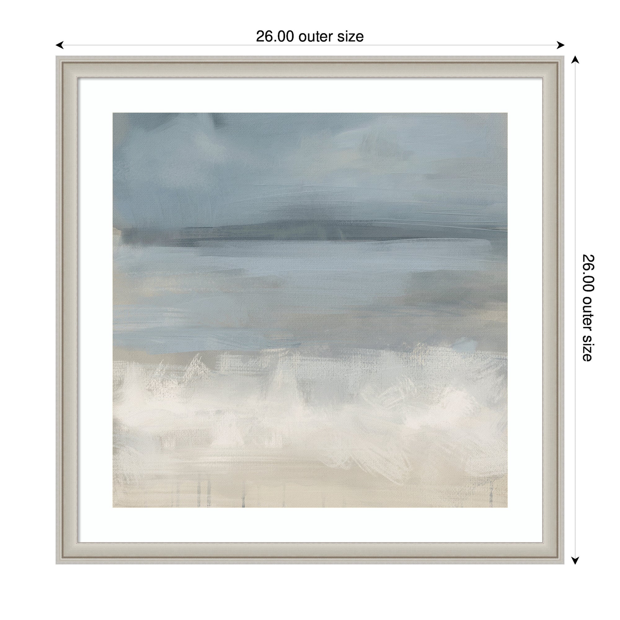 The Blues by Mary Sparrow Framed Wall Art Print