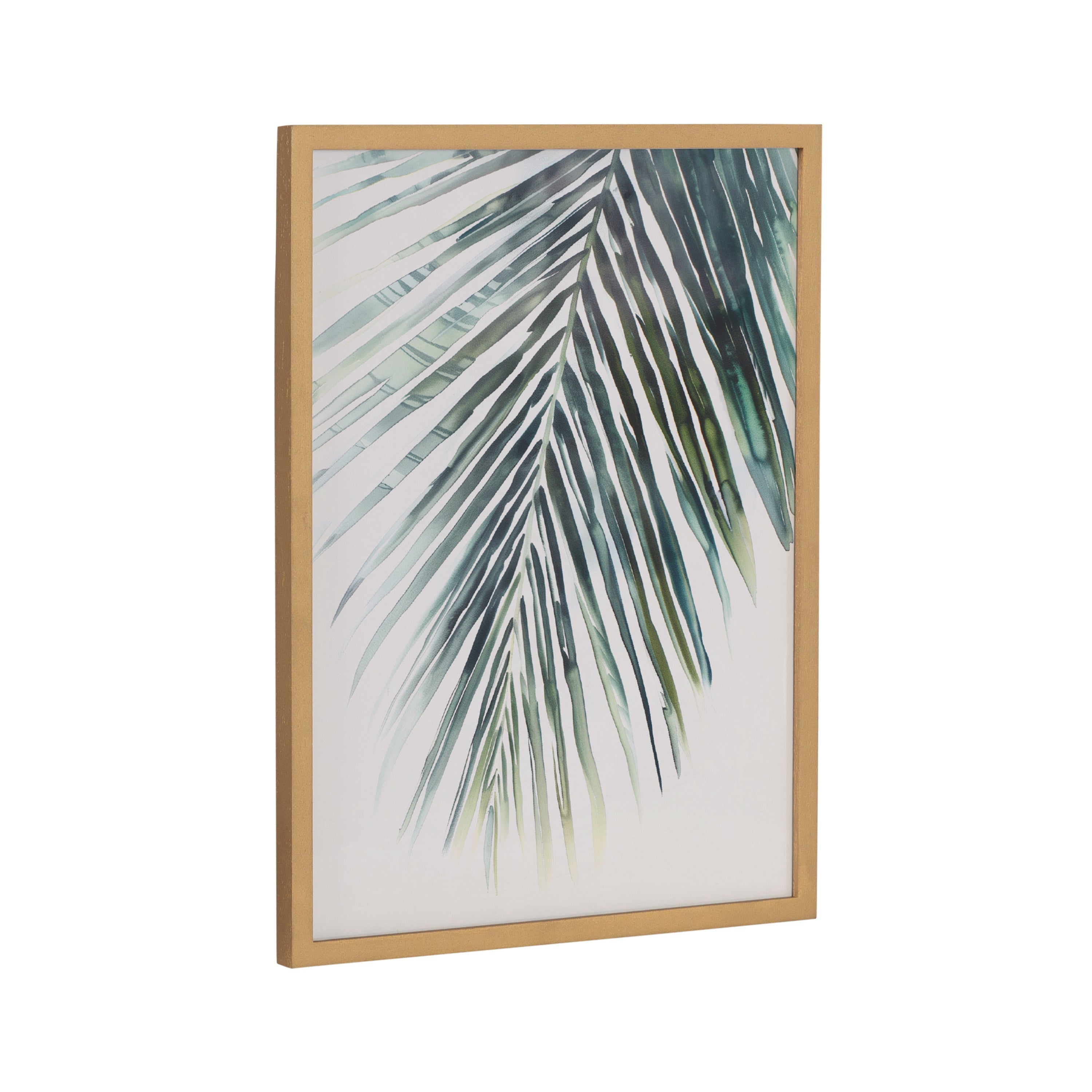 Gallery Tropical Modern Botanical Palm Print by kateandlaurel - main product image for Resin Society