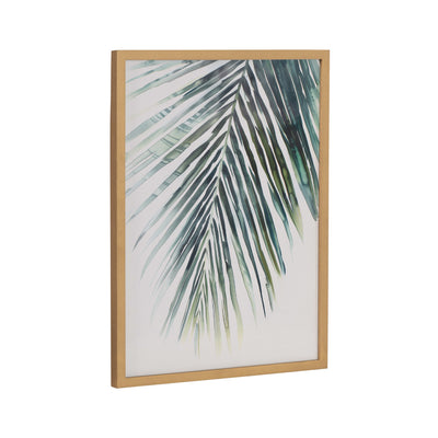Gallery Tropical Modern Botanical Palm Print by kateandlaurel - main product image for Resin Society