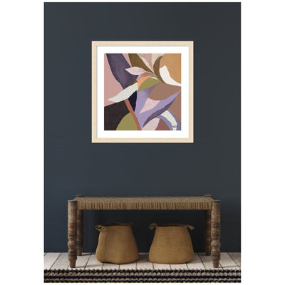 Framed Art Azure stems by Inkheart Designs