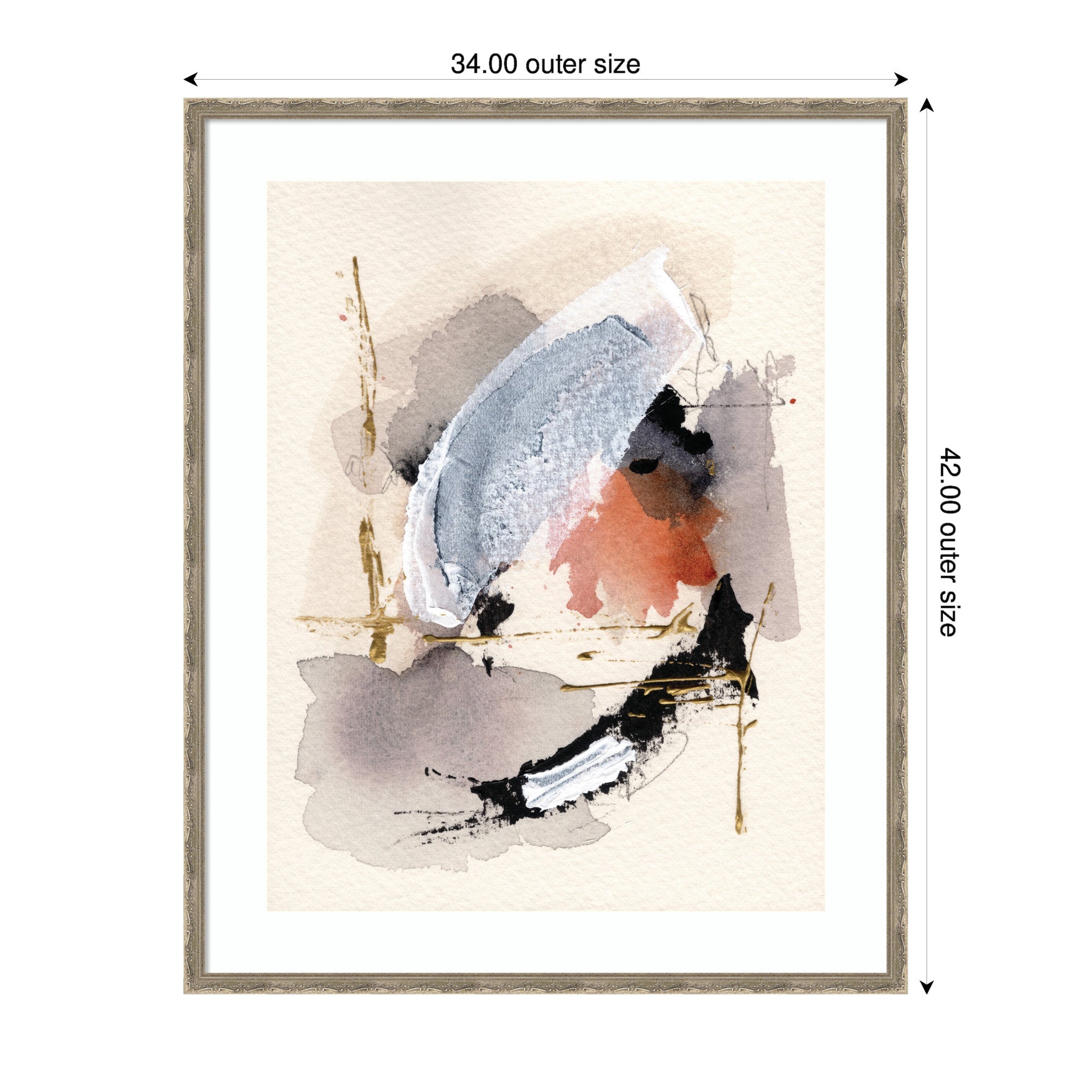 Framed Art Urban Wanderer 2 by Xizhou Xie