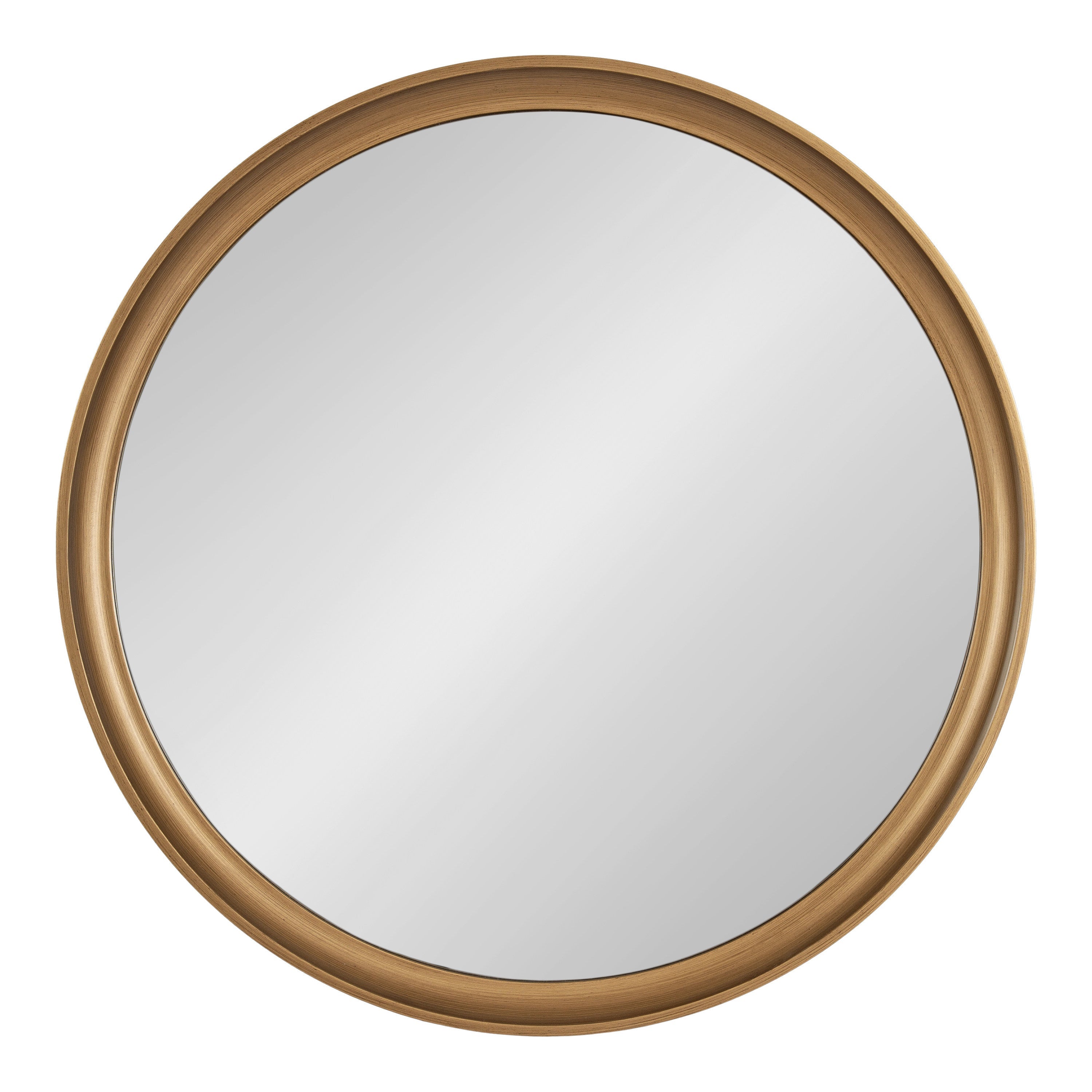 Hatherleigh Round Wood Wall Mirror