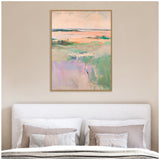 Sylvie Pastel Horizon II Framed Canvas
