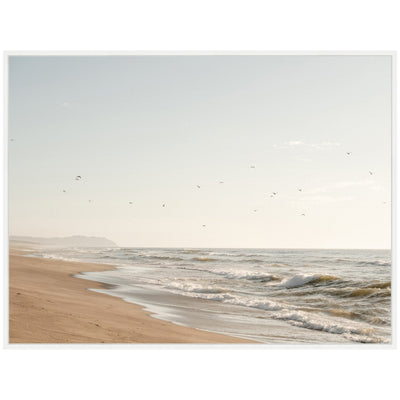 Sylvie Coastal Flight Framed Canvas by Crystal Lynn Collins
