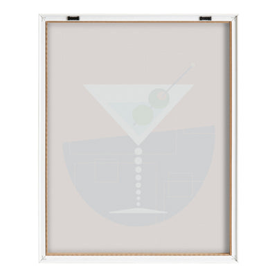 Blake Martini Framed Printed Art by Amber Leaders Designs