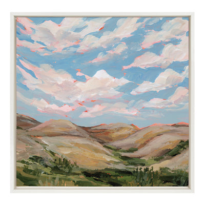 Sylvie South Dakota Framed Canvas by Emily Kenney by kateandlaurel - main product image for Resin Society