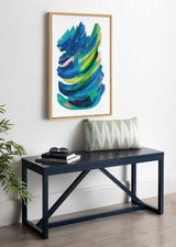 Sylvie Bright Abstract 2 Framed Canvas by kateandlaurel - product image 13 for Resin Society
