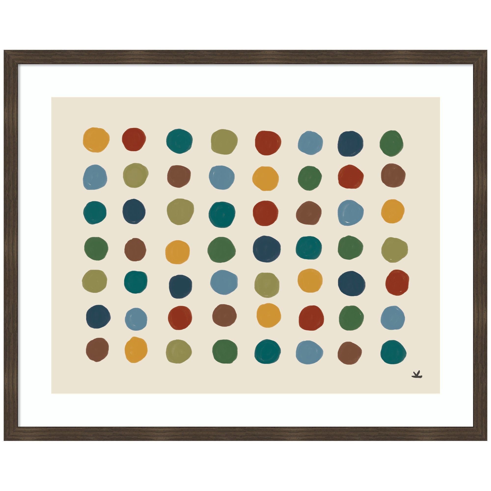 Meditation No.
3b by Kelly Knaga Framed Wall Art Print
