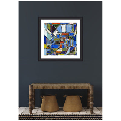 Framed Art Retro Current by Leah Nadeau