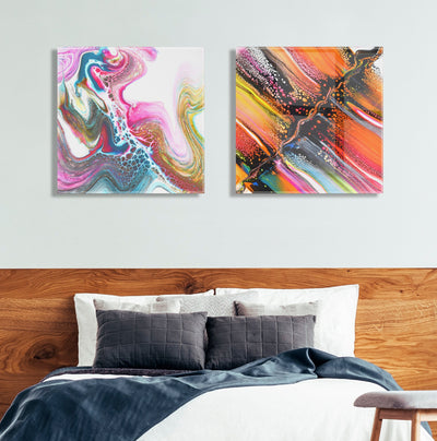 Aloha Floating Acrylic Art by Xizhou Xie