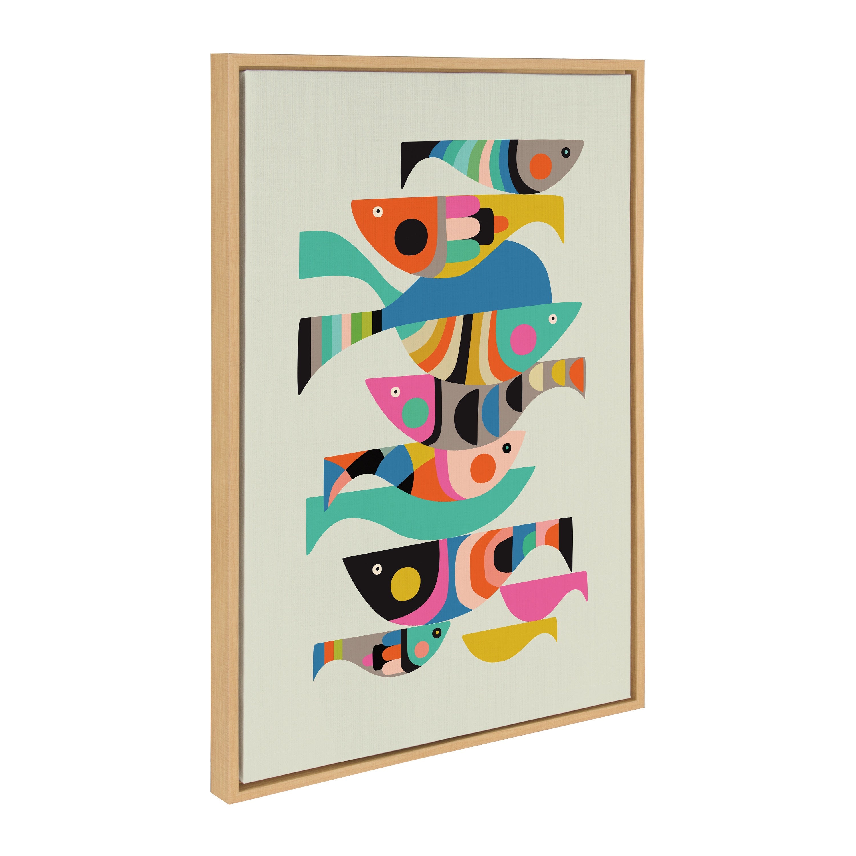 Sylvie Under the Sea Framed Canvas by kateandlaurel - product image 10 for Resin Society