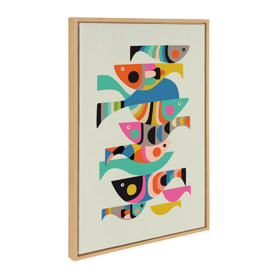 Sylvie Under the Sea Framed Canvas by kateandlaurel - product image 10 for Resin Society