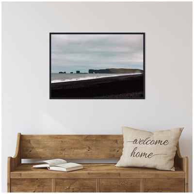 Sylvie Keyholed Landscape Framed Canvas by Alicia Abla