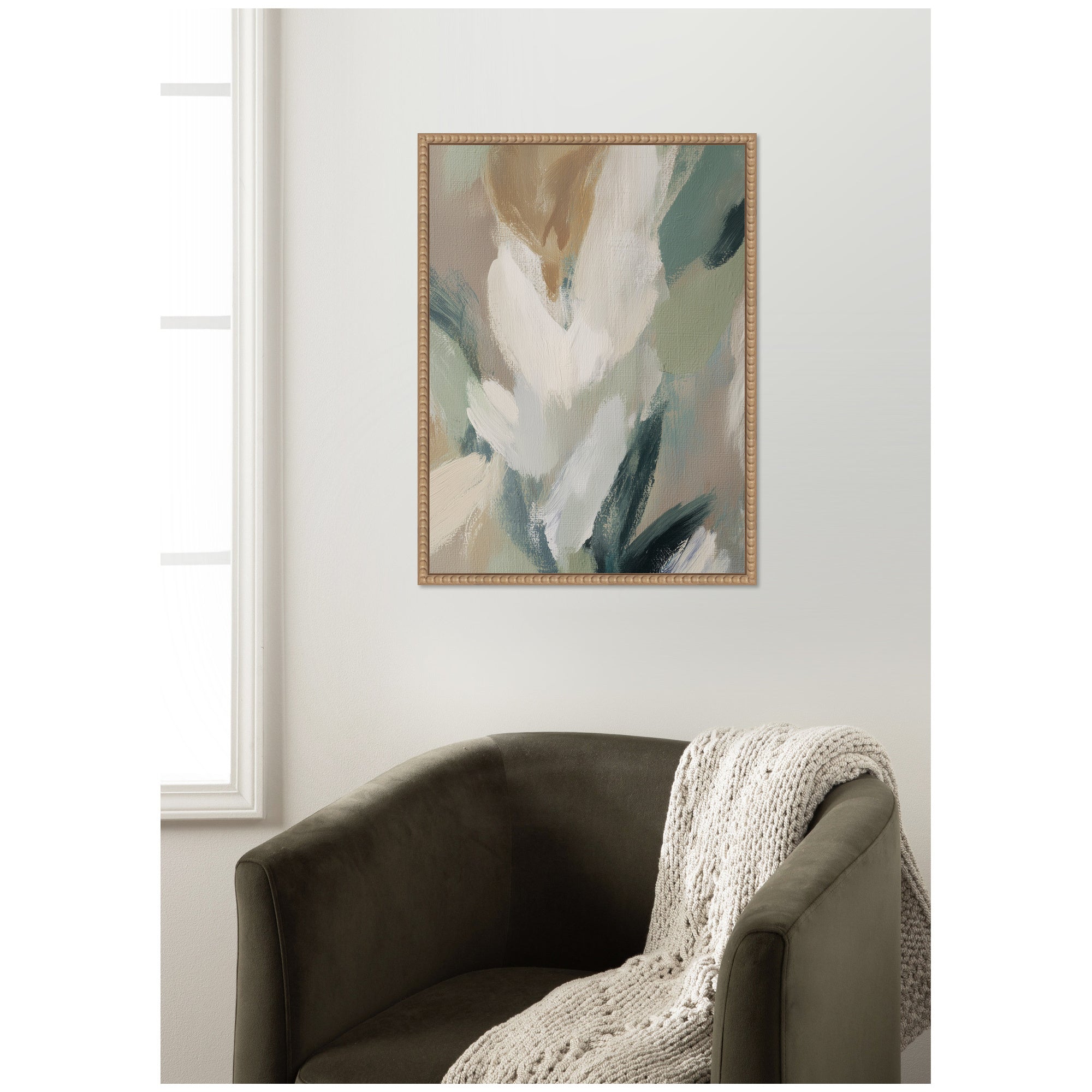 Plant Form No.
1 by Amy Lighthall Framed Canvas Wall Art Print