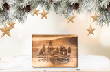 Winter & Christmas Engraved Cheese Board