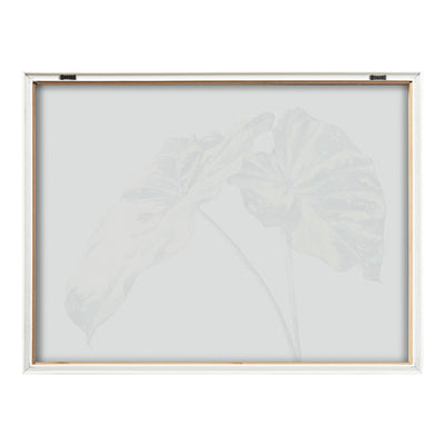 Blake Spotted Leaves Neutral Framed Printed Glass by kateandlaurel - product image 4 for Resin Society