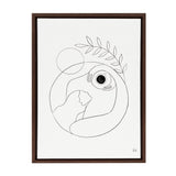 Sylvie Morning Coffee Hug Framed Canvas by kateandlaurel - product image 2 for Resin Society