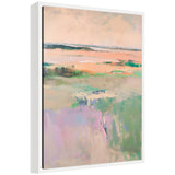 Sylvie Pastel Horizon II Framed Canvas