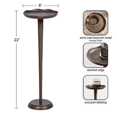 Alessia Round Drink Table by kateandlaurel - product image 13 for Resin Society