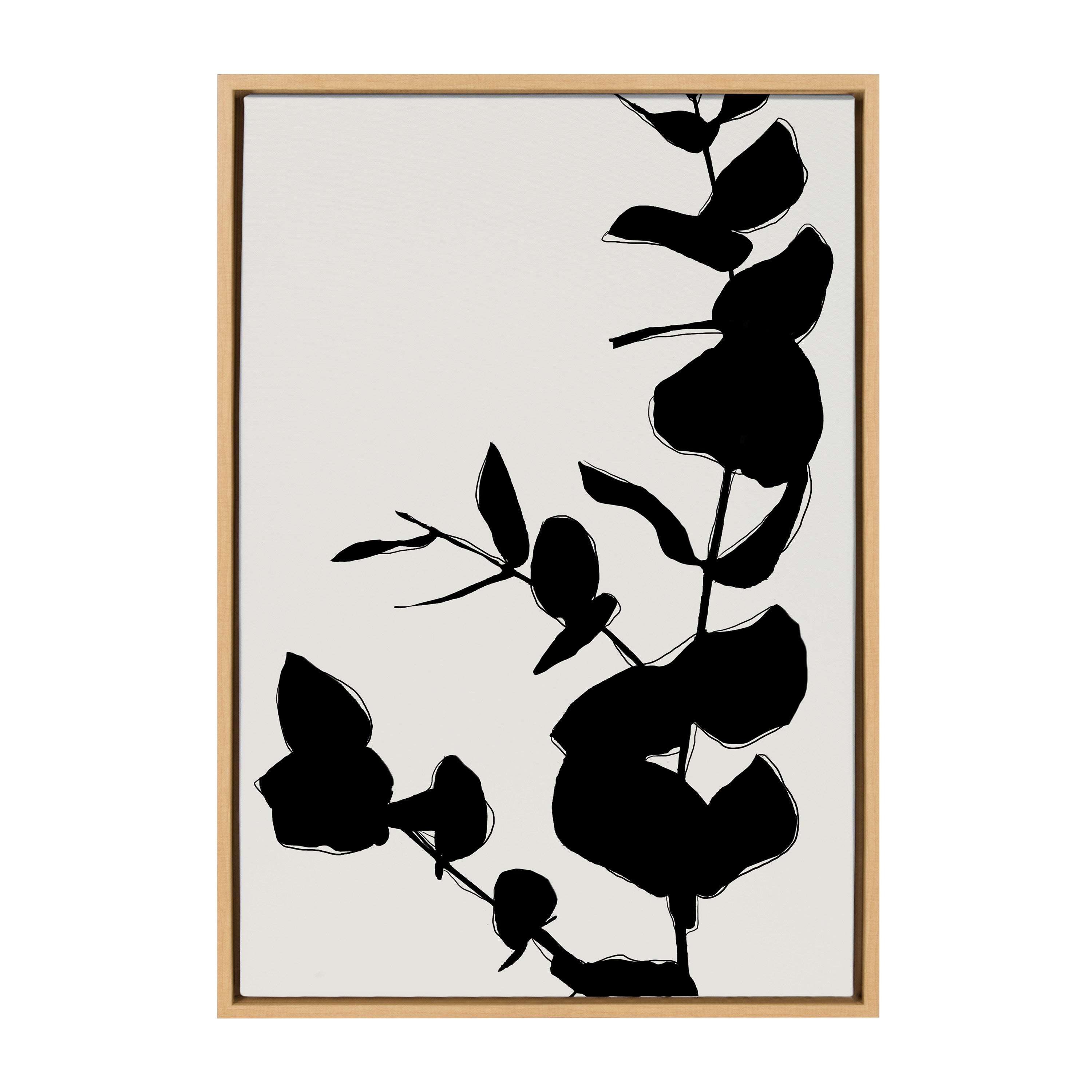 Sylvie BB Branch Framed Canvas by kateandlaurel - product image 9 for Resin Society
