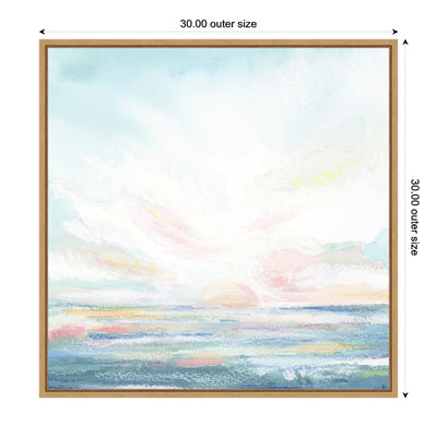 Sylvie Heavenly Framed Canvas by Julie Maida