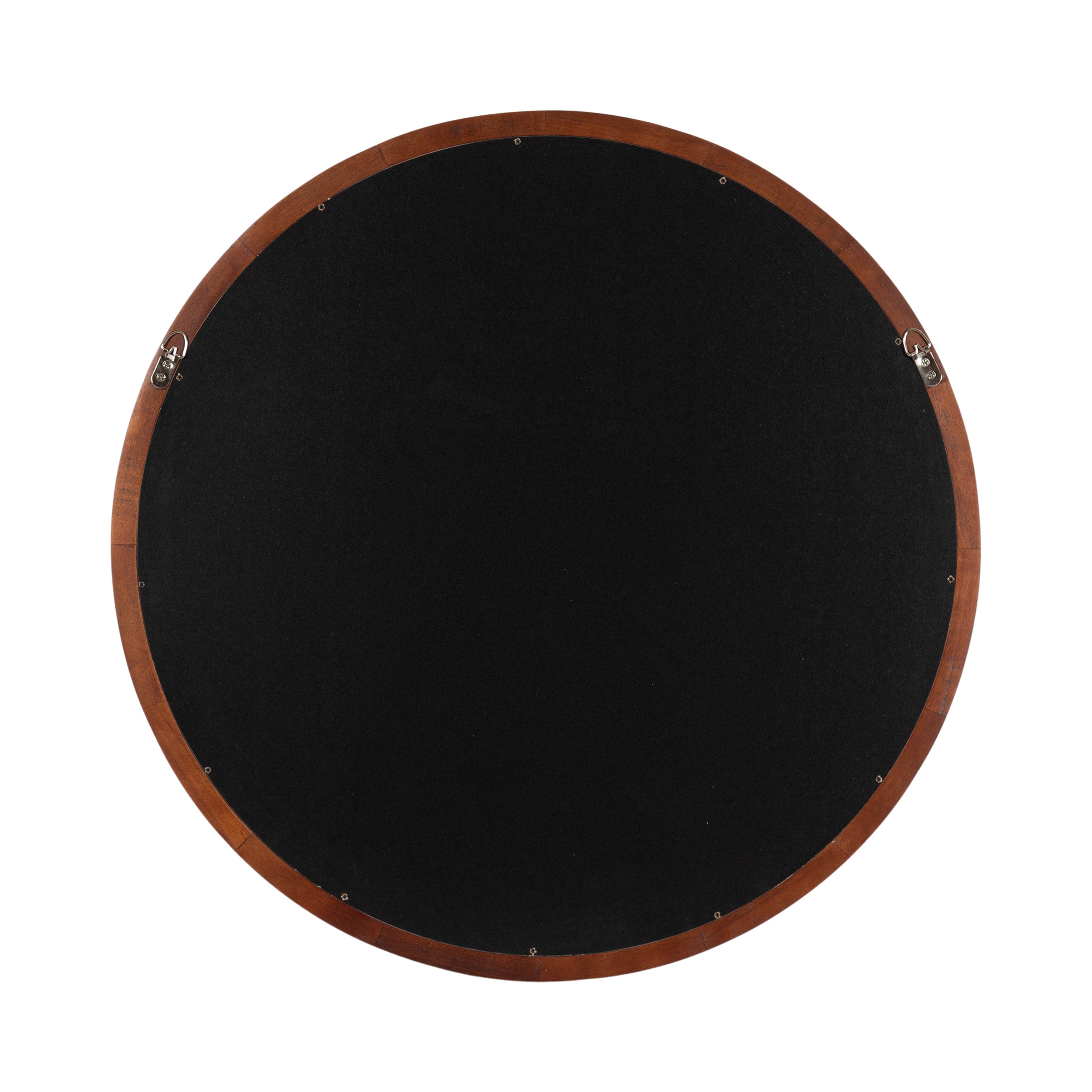 Hatherleigh Round Wood Wall Mirror
