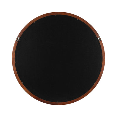 Hatherleigh Round Wood Wall Mirror