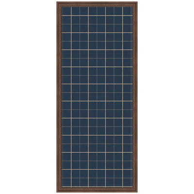 Framed Fabric Pinboard Navy Blue Plaid Wall Organization