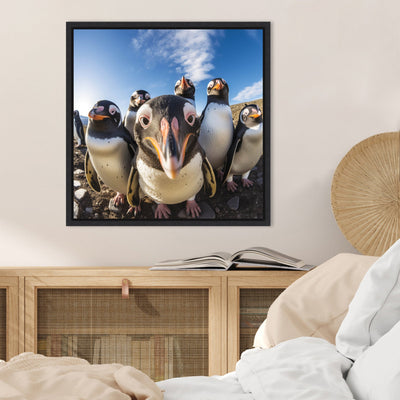 Funny Penguin Selfie by The Creative Bunch Studio