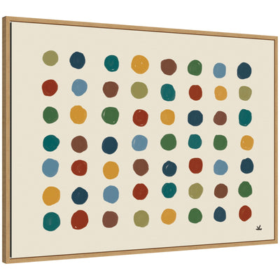 Meditation No.
3 by Kelly Knaga Framed Canvas Wall Art Print