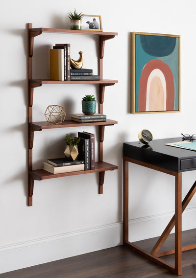 Meridien Wood Wall Shelf by kateandlaurel - product image 15 for Resin Society