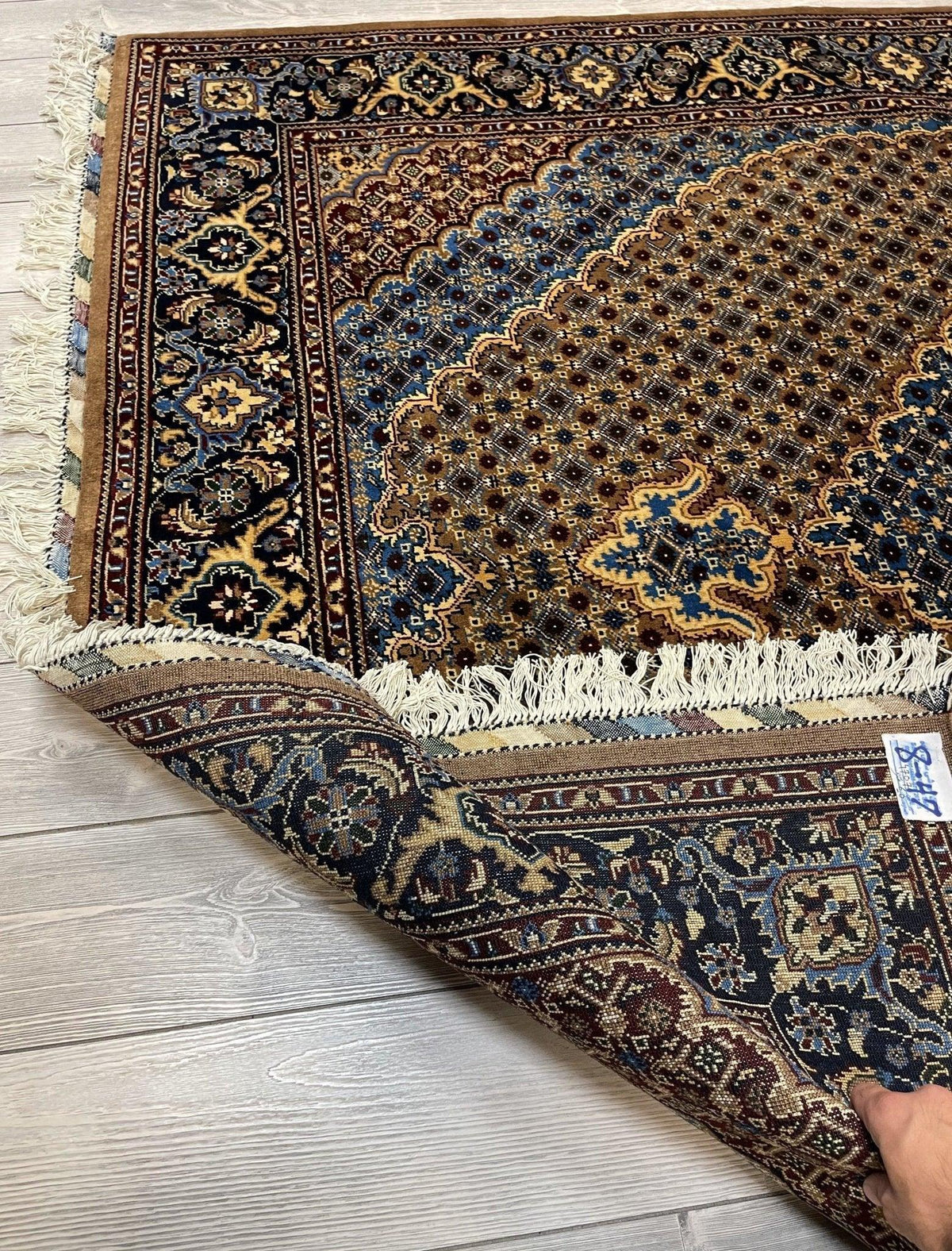 Afghan Rug I Riz Mahi 7x10 Area Rug by Rugistan - product image 2 for Resin Society
