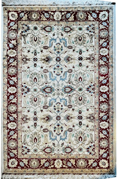 Afghani Hand-knotted Area Rug 7x10 Ft by Rugistan - main product image for Resin Society