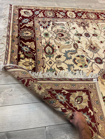 Afghani Hand-knotted Area Rug 7x10 Ft by Rugistan - product image 6 for Resin Society