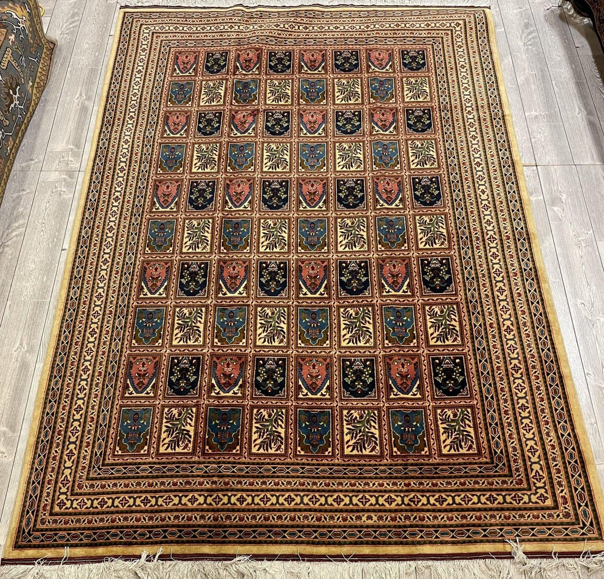 Afghani I Bakhtiari 7x10 Area Rug by Rugistan - product image 2 for Resin Society