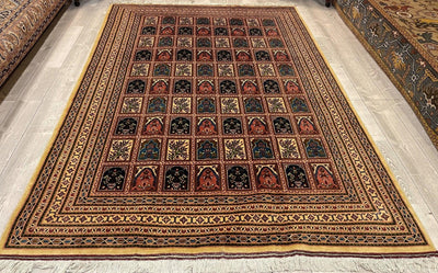 Afghani I Bakhtiari 7x10 Area Rug by Rugistan - product image 3 for Resin Society