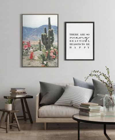 Sylvie Décor Framed Canvas by kateandlaurel - product image 7 for Resin Society
