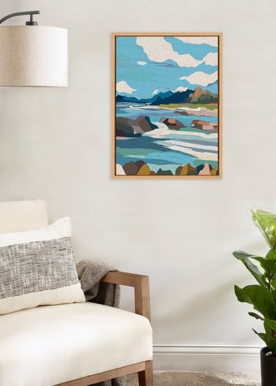 Sylvie Brienz Framed Canvas by Nikita Jariwala