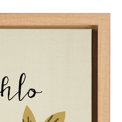 Sylvie Frida Cathlo Framed Canvas by Mia Charro by kateandlaurel - product image 3 for Resin Society