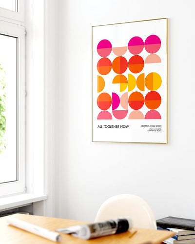 ALL TOGETHER NOW Framed Art Print by Holly McWhorter by Holly McWhorter Art: Paintings and Art Prints - main product image for Resin Society