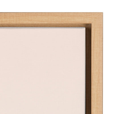 Sylvie Pink Palm Tree Paradise Framed Canvas by kateandlaurel - product image 3 for Resin Society