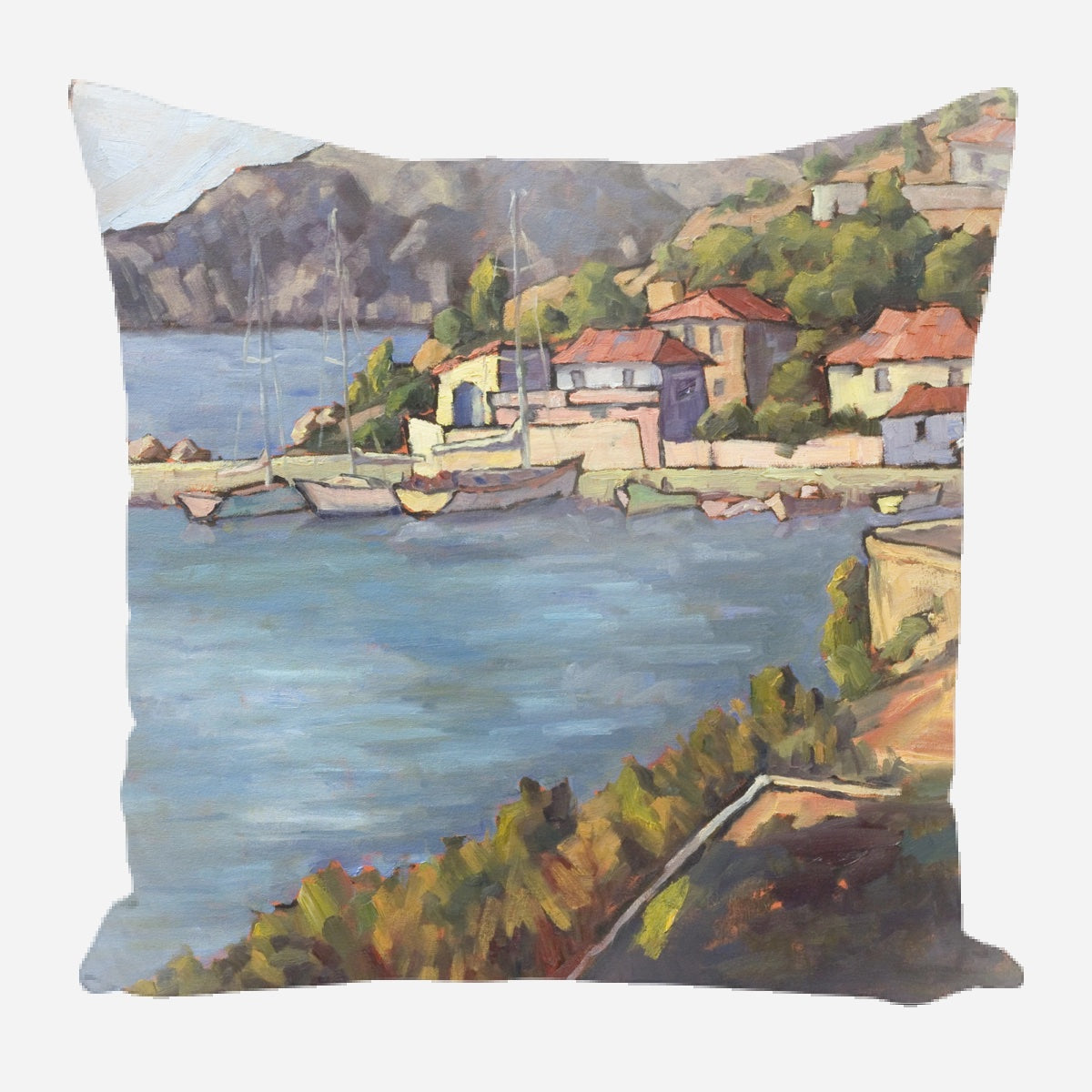 Amalfi Coast Pillow by John Beard Collection - main product image for Resin Society