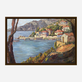 Amalfi Coast Artist Enhanced Canvas Print by John Beard Collection - product image 7 for Resin Society