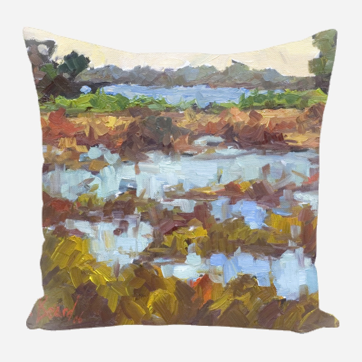 Amelia Marsh Pillow by John Beard Collection - main product image for Resin Society