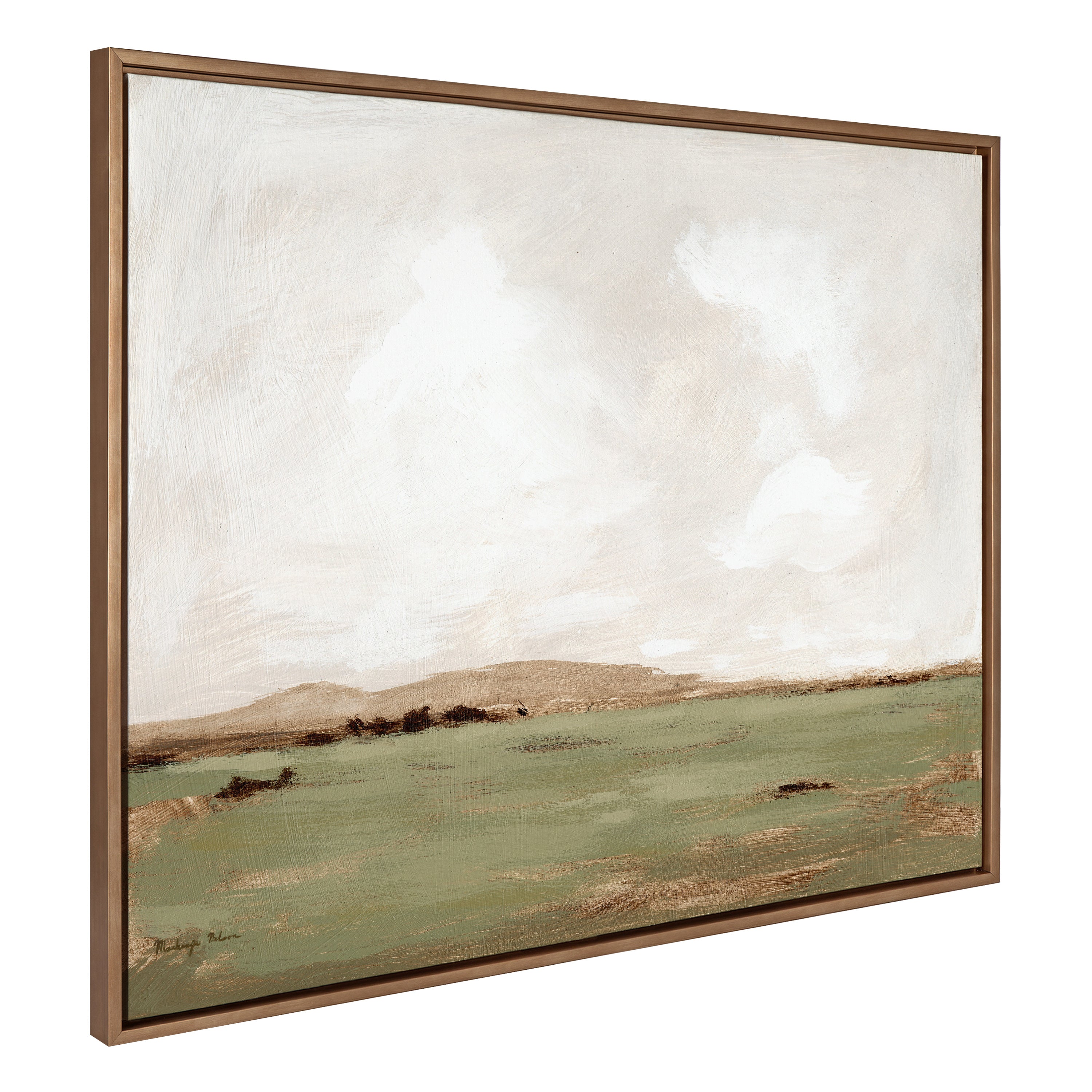 Sylvie Rest No 2 Framed Canvas by Mackenzie Nelson